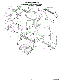 02 - Frame Parts parts for Kitchenaid Compactor KUCS03FTSS0 from AppliancePartsPros.com