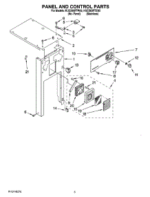 05 - Panel And Control Parts parts for Kitchenaid Compactor KUCS03FTSS0 from AppliancePartsPros.com