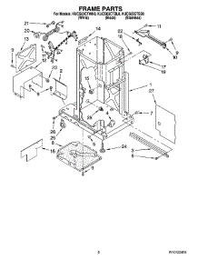 02 - Frame Parts parts for Kitchenaid Compactor KUCS03CTBL0 from AppliancePartsPros.com