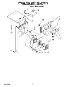 05 - Panel And Control Parts parts for Kitchenaid Compactor KUCK03ITBL0 from AppliancePartsPros.com