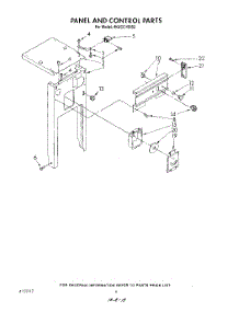 06 - Panel And Control parts for Whirlpool Compactor 4KUCC150S2 from AppliancePartsPros.com