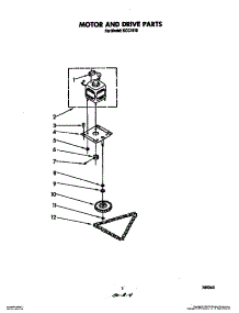 02 - Motor And Drive, Lit / Optional parts for Kitchenaid Compactor KCC1510 from AppliancePartsPros.com