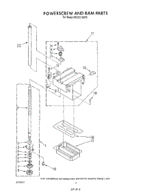 05 - Powerscrew And Ram parts for Whirlpool Compactor 7KCCC150T0 from AppliancePartsPros.com