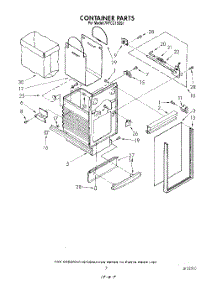 06 - Container parts for Whirlpool Compactor 7KFCC150S1 from AppliancePartsPros.com
