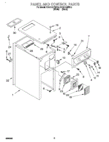 05 - Panel And Control parts for Kitchenaid Compactor KCCC151EWH0 from AppliancePartsPros.com