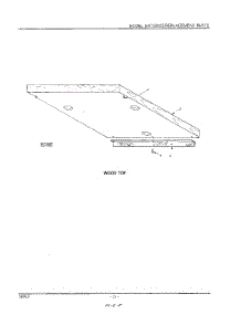 11 - Wood Top parts for Kitchenaid Compactor KCS200E from AppliancePartsPros.com