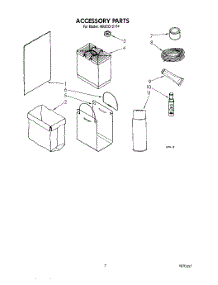 06 - Accessory parts for Whirlpool Compactor 4KUCC151T4 from AppliancePartsPros.com