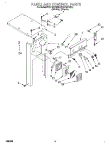05 - Panel And Control parts for Kitchenaid Compactor KUCC151DBL2 from AppliancePartsPros.com