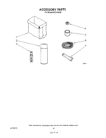 06 - Accessory parts for Kitchenaid Compactor KUCS180S0 from AppliancePartsPros.com