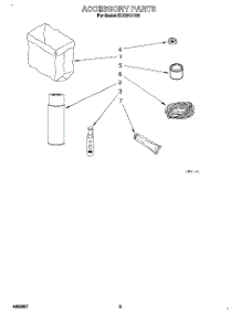 05 - Accessory parts for Kitchenaid Compactor KUCS181D0 from AppliancePartsPros.com