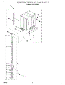 03 - Powerscrew And Ram parts for Kitchenaid Compactor KUCC151BWH0 from AppliancePartsPros.com