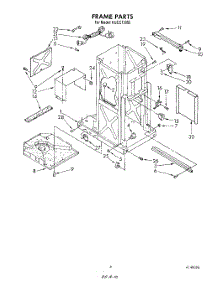 03 - Frame parts for Kitchenaid Compactor KUCC150S0 from AppliancePartsPros.com