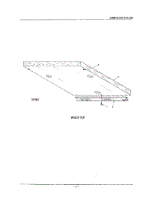 11 - Wood Top parts for Kitchenaid Compactor KCS200 from AppliancePartsPros.com