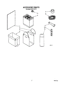 07 - Accessory parts for Kitchenaid Compactor KUCC151T3 from AppliancePartsPros.com