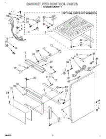 04 - Cabinet And Control parts for Kitchenaid Compactor KUCS181T1 from AppliancePartsPros.com