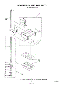 05 - Powerscrew And Ram parts for Whirlpool Compactor 7KFCC150S0 from AppliancePartsPros.com