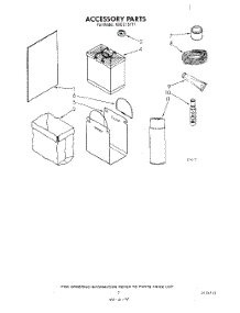 07 - Accessories parts for Kitchenaid Compactor KUCC151T1 from AppliancePartsPros.com