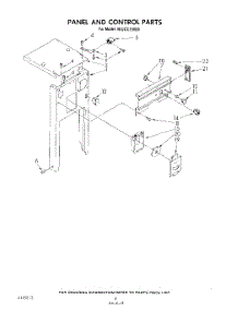 06 - Panel And Control parts for Whirlpool Compactor 4KUCC150S0 from AppliancePartsPros.com