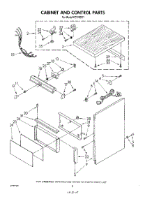 05 - Cabinet And Control parts for Kitchenaid Compactor KCS180S1 from AppliancePartsPros.com
