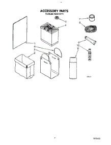 07 - Accessory Parts parts for Kitchenaid Compactor KUCC151T4 from AppliancePartsPros.com