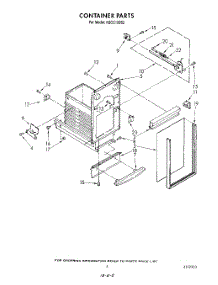 05 - Container parts for Kitchenaid Compactor KUCC150S2 from AppliancePartsPros.com