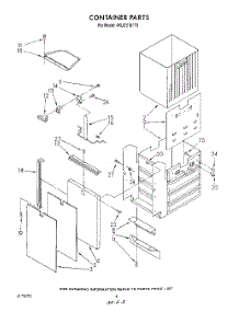 04 - Container parts for Whirlpool Compactor 4KUCS181T0 from AppliancePartsPros.com