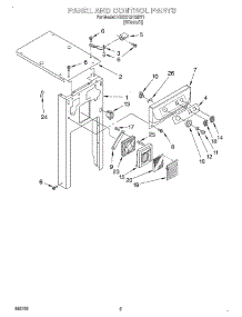 05 - Panel And Control parts for Kitchenaid Compactor KUCC151GBT1 from AppliancePartsPros.com
