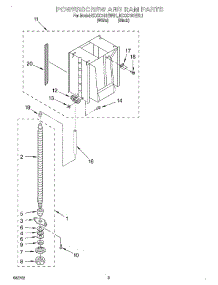 03 - Powerscrew And Ram parts for Kitchenaid Compactor KCCC151EWH1 from AppliancePartsPros.com