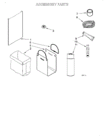 06 - Accessory parts for Kitchenaid Compactor KUCC151GWH0 from AppliancePartsPros.com