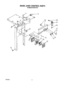 06 - Panel And Control parts for Kitchenaid Compactor KUCC151V0 from AppliancePartsPros.com