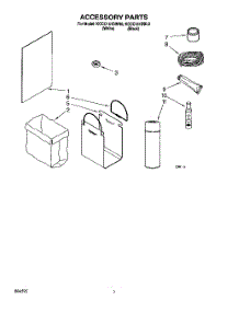 05 - Accessory parts for Kitchenaid Compactor KCCC151DBL0 from AppliancePartsPros.com