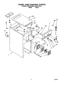 06 - Panel And Control parts for Kitchenaid Compactor KCCC151DBL0 from AppliancePartsPros.com