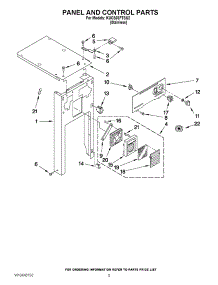 05 - Panel And Control Parts parts for Kitchenaid Compactor KUCS03FTSS2 from AppliancePartsPros.com
