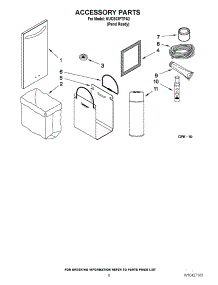 06 - Accessory Parts parts for Kitchenaid Compactor KUCS03FTPA2 from AppliancePartsPros.com
