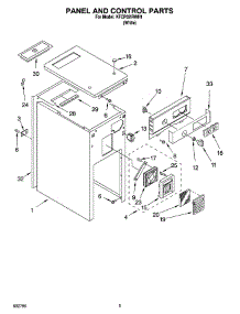05 - Panel And Control Parts parts for Kitchenaid Compactor KFCP02IRWH1 from AppliancePartsPros.com