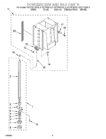 03 - Powerscrew And Ram parts for Kitchenaid Compactor KUCC151EWH0 from AppliancePartsPros.com