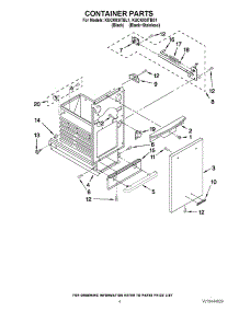 04 - Container Parts parts for Kitchenaid Compactor KUCK03ITBS1 from AppliancePartsPros.com