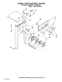 05 - Panel And Control Parts parts for Kitchenaid Compactor KUCK03ITBS1 from AppliancePartsPros.com