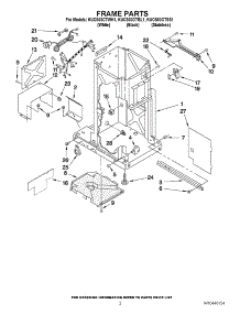 02 - Frame Parts parts for Kitchenaid Compactor KUCS03CTBL1 from AppliancePartsPros.com