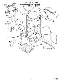 02 - Frame Parts parts for Kitchenaid Compactor KUCV02FRMT1 from AppliancePartsPros.com