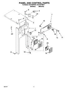05 - Panel And Control Parts parts for Kitchenaid Compactor KUCV02FRMT1 from AppliancePartsPros.com