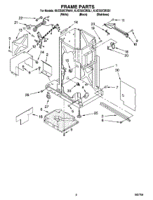 02 - Frame Parts parts for Kitchenaid Compactor KUCS02CRBL1 from AppliancePartsPros.com