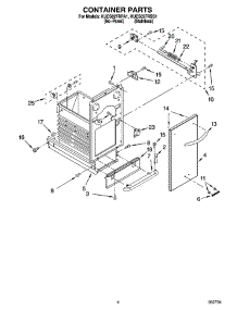 04 - Container Parts parts for Kitchenaid Compactor KUCS02FRSS1 from AppliancePartsPros.com