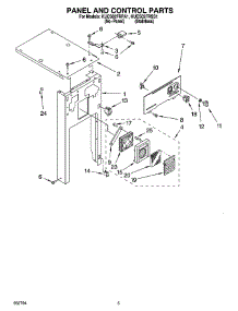 05 - Panel And Control Parts parts for Kitchenaid Compactor KUCS02FRSS1 from AppliancePartsPros.com