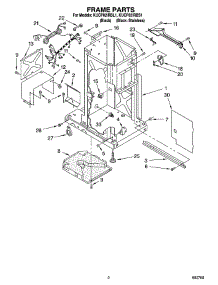 02 - Frame Parts parts for Kitchenaid Compactor KUCP02IRBL1 from AppliancePartsPros.com
