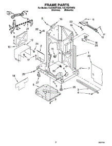 02 - Frame Parts parts for Kitchenaid Compactor KUCV02FRSS0 from AppliancePartsPros.com