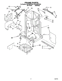 02 - Frame Parts parts for Kitchenaid Compactor KUCS02FRSS0 from AppliancePartsPros.com