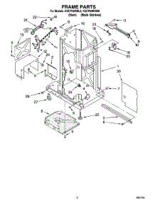 02 - Frame Parts parts for Kitchenaid Compactor KUCP02IRBS0 from AppliancePartsPros.com