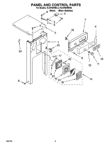 05 - Panel And Control Parts parts for Kitchenaid Compactor KUCP02IRBS0 from AppliancePartsPros.com