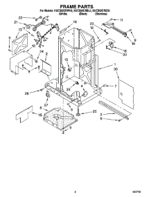 02 - Frame Parts parts for Kitchenaid Compactor KUCS02CRWH0 from AppliancePartsPros.com